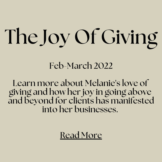 The Joy Of Giving