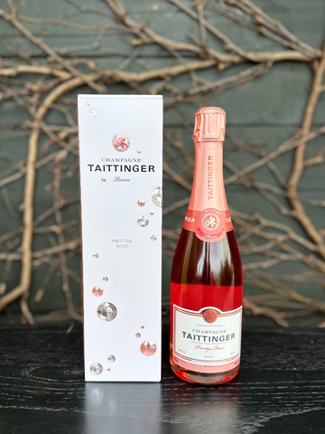 Taittinger Prestige Rose-Local NZ Florist -The Wild Rose | Nationwide delivery, Free for orders over $100 | Flower Delivery Auckland