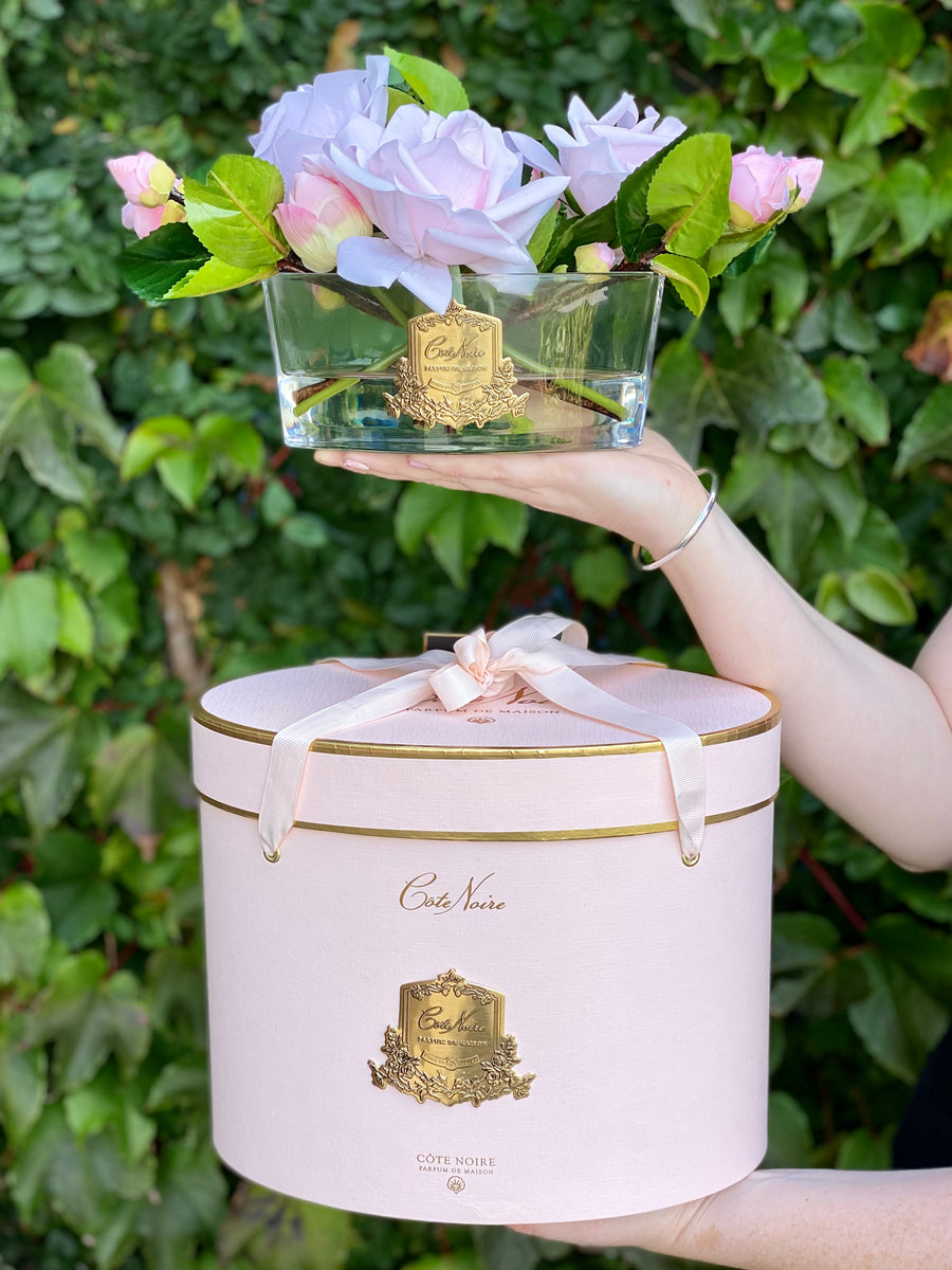 Côte Noire French Pink Oval Luxury Range-Local NZ Florist -The Wild Rose | Nationwide delivery, Free for orders over $100 | Flower Delivery Auckland