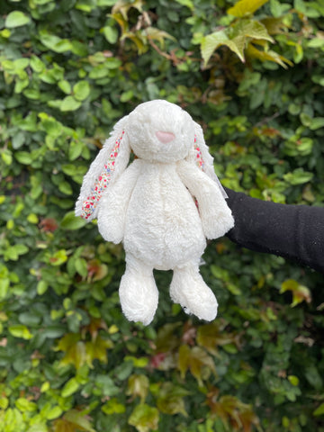 Jellycat Blossom Bashful Cream Bunny Medium-Local NZ Florist -The Wild Rose | Nationwide delivery, Free for orders over $100 | Flower Delivery Auckland