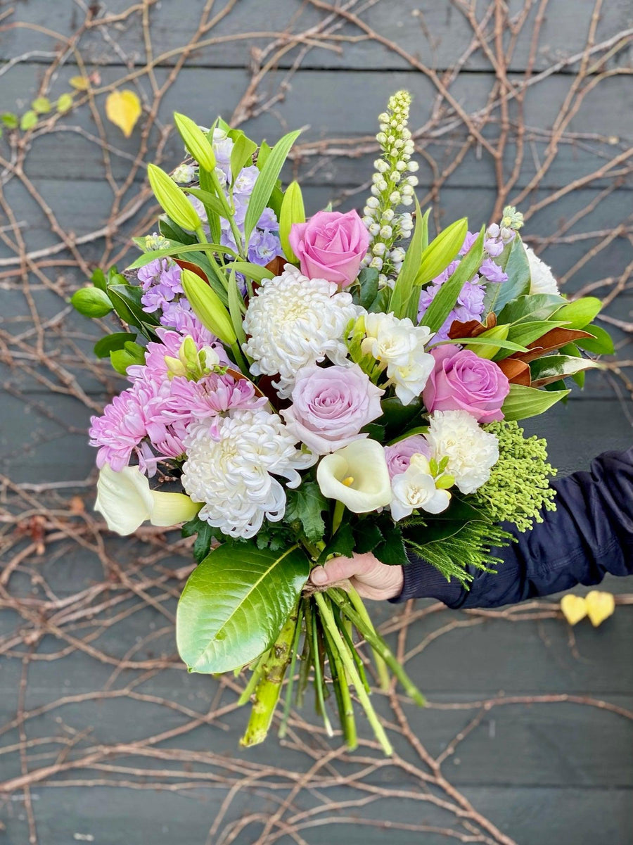 Mauve Pretties-Local NZ Florist -The Wild Rose | Nationwide delivery, Free for orders over $100 | Flower Delivery Auckland