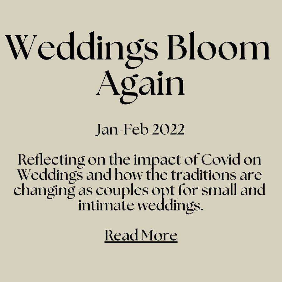 Weddings Bloom Again