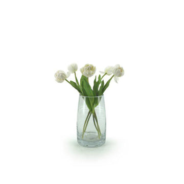 Glass Vase Sturdy-Local NZ Florist -The Wild Rose | Nationwide delivery, Free for orders over $100 | Flower Delivery Auckland