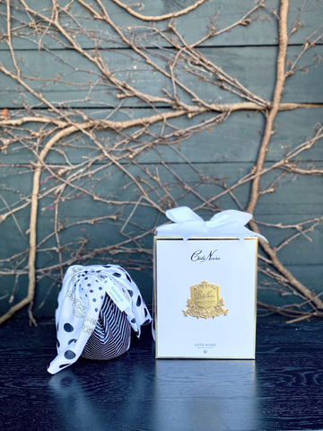Côte Noire Herringbone Candle Scarf Set Lily Flower-Local NZ Florist -The Wild Rose | Nationwide delivery, Free for orders over $100 | Flower Delivery Auckland