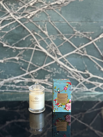 Glasshouse Enchanted Garden Candle 60g-Local NZ Florist -The Wild Rose | Nationwide delivery, Free for orders over $100 | Flower Delivery Auckland