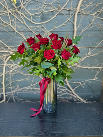1 Dozen Red Roses-Local NZ Florist -The Wild Rose | Nationwide delivery, Free for orders over $100 | Flower Delivery Auckland