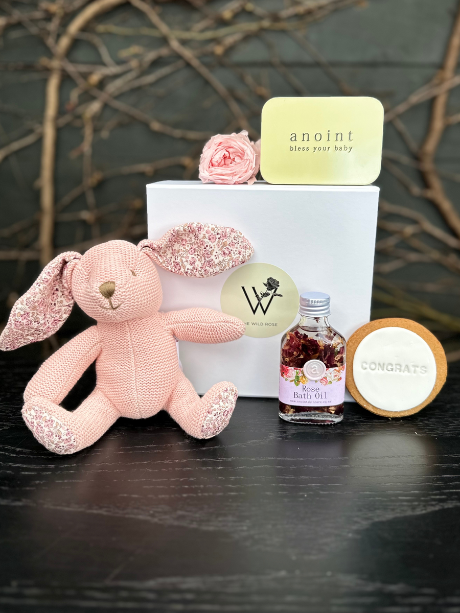 Little Luxury Baby Box-Local NZ Florist -The Wild Rose | Nationwide delivery, Free for orders over $100 | Flower Delivery Auckland