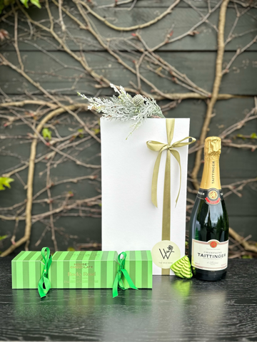 The Perfect Champagne Gift Basket-Local NZ Florist -The Wild Rose | Nationwide delivery, Free for orders over $100 | Flower Delivery Auckland
