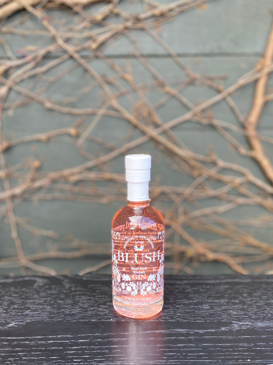 Blush Gin Rhubarb 250ml-Local NZ Florist -The Wild Rose | Nationwide delivery, Free for orders over $100 | Flower Delivery Auckland