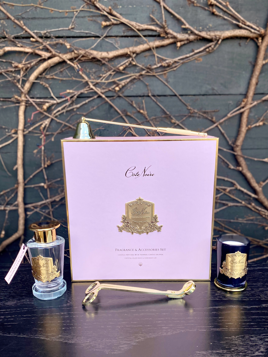 Côte Noire - Fragrance & Accessories Gift Set-Local NZ Florist -The Wild Rose | Nationwide delivery, Free for orders over $100 | Flower Delivery Auckland