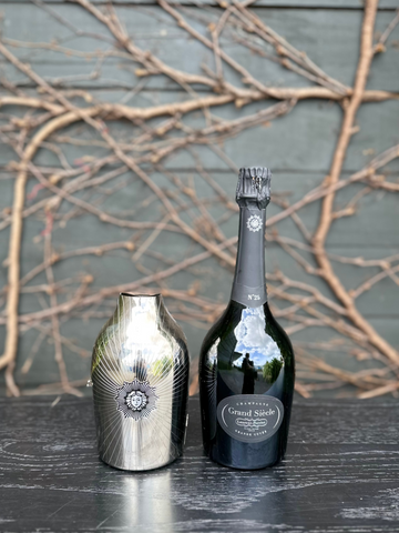 Laurent-Perrier Grand Siècle N24 In Metal Jacket With Case-Local NZ Florist -The Wild Rose | Nationwide delivery, Free for orders over $100 | Flower Delivery Auckland
