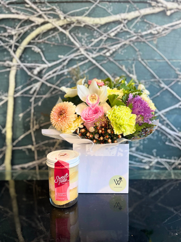 Deluxe Birthday Posy Bundle-Local NZ Florist -The Wild Rose | Nationwide delivery, Free for orders over $100 | Flower Delivery Auckland