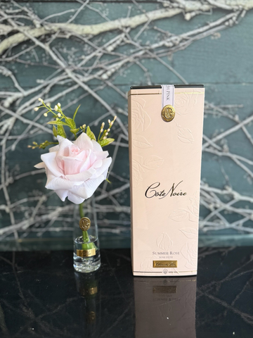 Côte Noire Summer Rose - French Pink Gold Badge-Local NZ Florist -The Wild Rose | Nationwide delivery, Free for orders over $100 | Flower Delivery Auckland