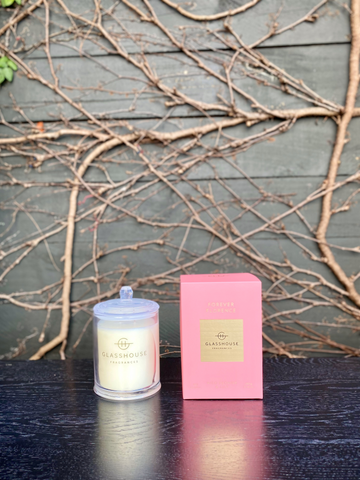 Glasshouse Candle 380g - Forever Florence-Local NZ Florist -The Wild Rose | Nationwide delivery, Free for orders over $100 | Flower Delivery Auckland