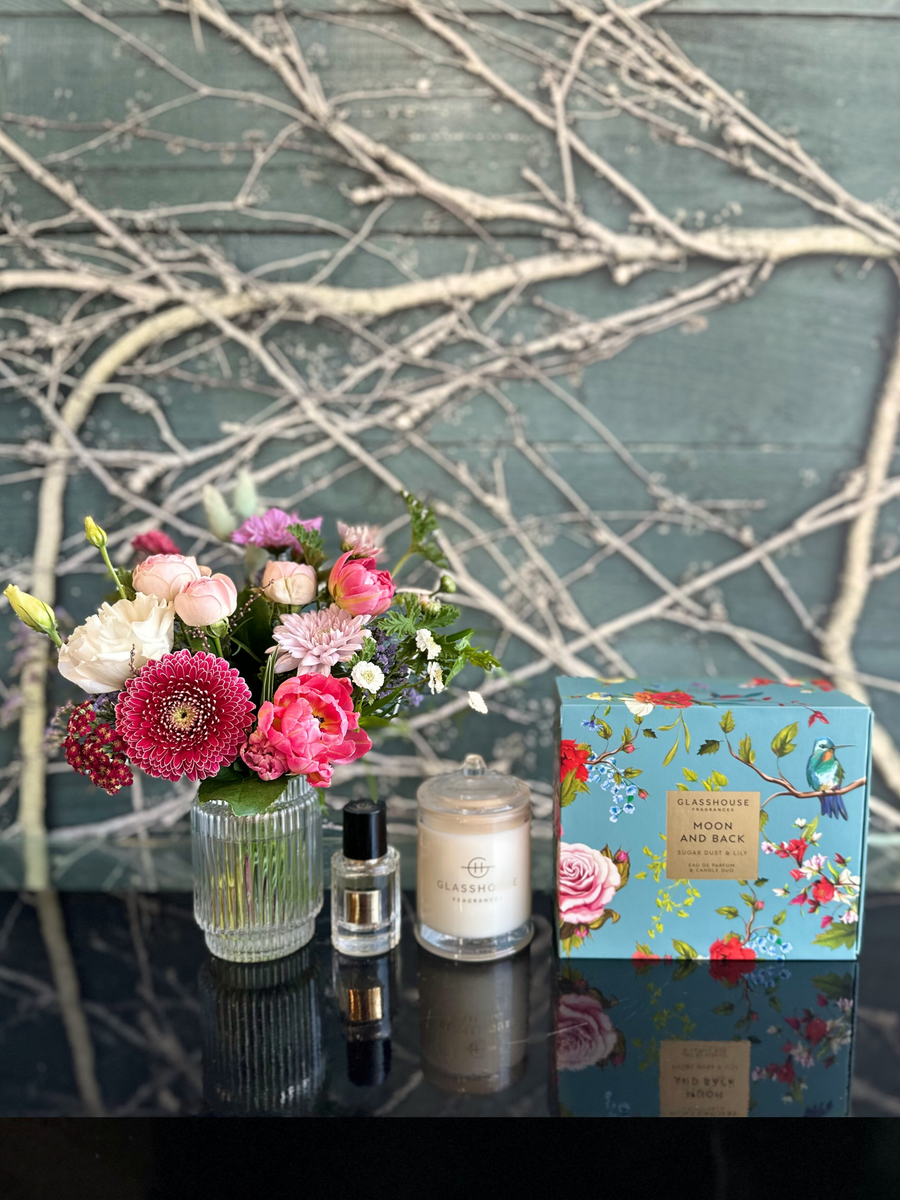 Enchanted Blooms & Bliss Bundle-Local NZ Florist -The Wild Rose | Nationwide delivery, Free for orders over $100 | Flower Delivery Auckland