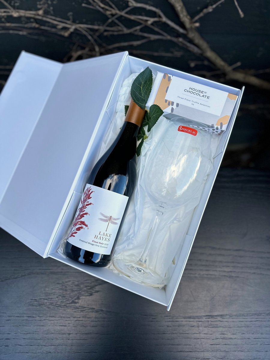 Pinot Noir Wine Hamper: Limited Edition-Local NZ Florist -The Wild Rose | Nationwide delivery, Free for orders over $100 | Flower Delivery Auckland