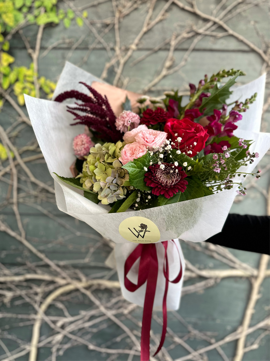 Blossom Bouquet-Local NZ Florist -The Wild Rose | Nationwide delivery, Free for orders over $100 | Flower Delivery Auckland