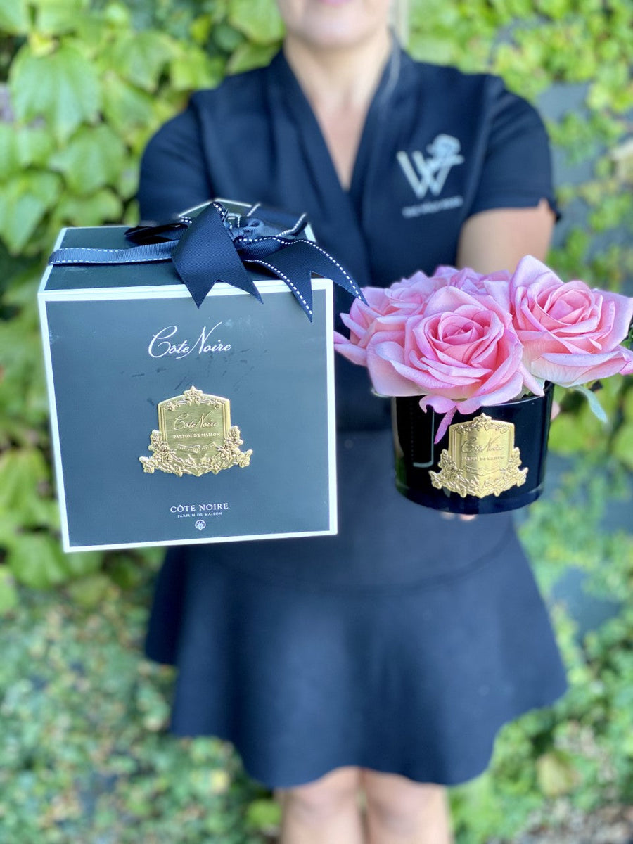 Côte Noire Perfumed Natural Touch Five Roses - White Peach-Local NZ Florist -The Wild Rose | Nationwide delivery, Free for orders over $100 | Flower Delivery Auckland