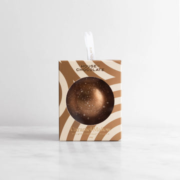 House of Chocolate - Dark Chocolate Marshmallow Bauble-Local NZ Florist -The Wild Rose | Nationwide delivery, Free for orders over $100 | Flower Delivery Auckland