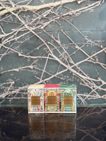 Glasshouse Christmas 2025 Candle Trio-Local NZ Florist -The Wild Rose | Nationwide delivery, Free for orders over $100 | Flower Delivery Auckland