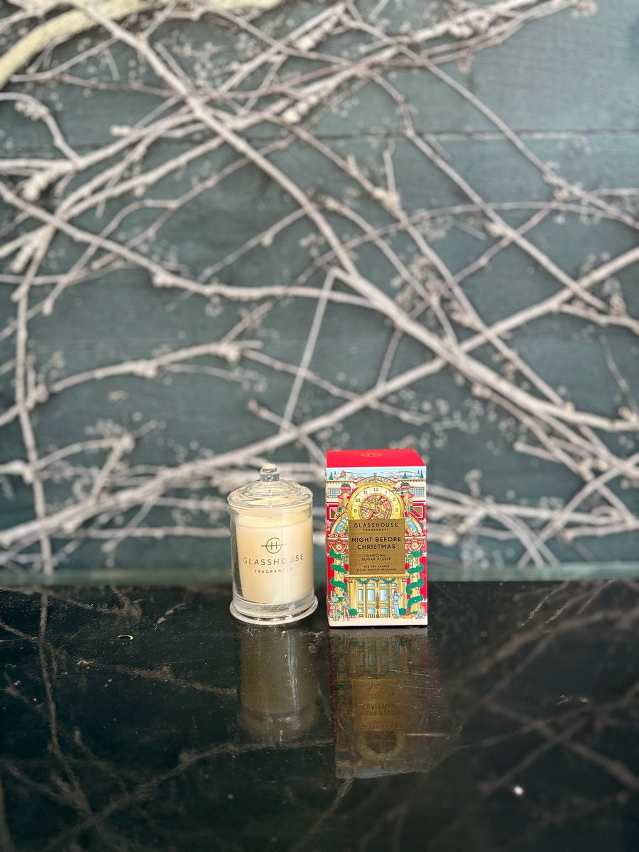Glasshouse Christmas 2025 Night Before Christmas 60g Candle-Local NZ Florist -The Wild Rose | Nationwide delivery, Free for orders over $100 | Flower Delivery Auckland