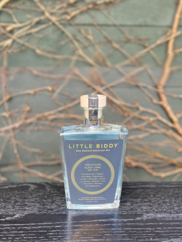 Little Biddy Gin - Black Label 46%-Local NZ Florist -The Wild Rose | Nationwide delivery, Free for orders over $100 | Flower Delivery Auckland