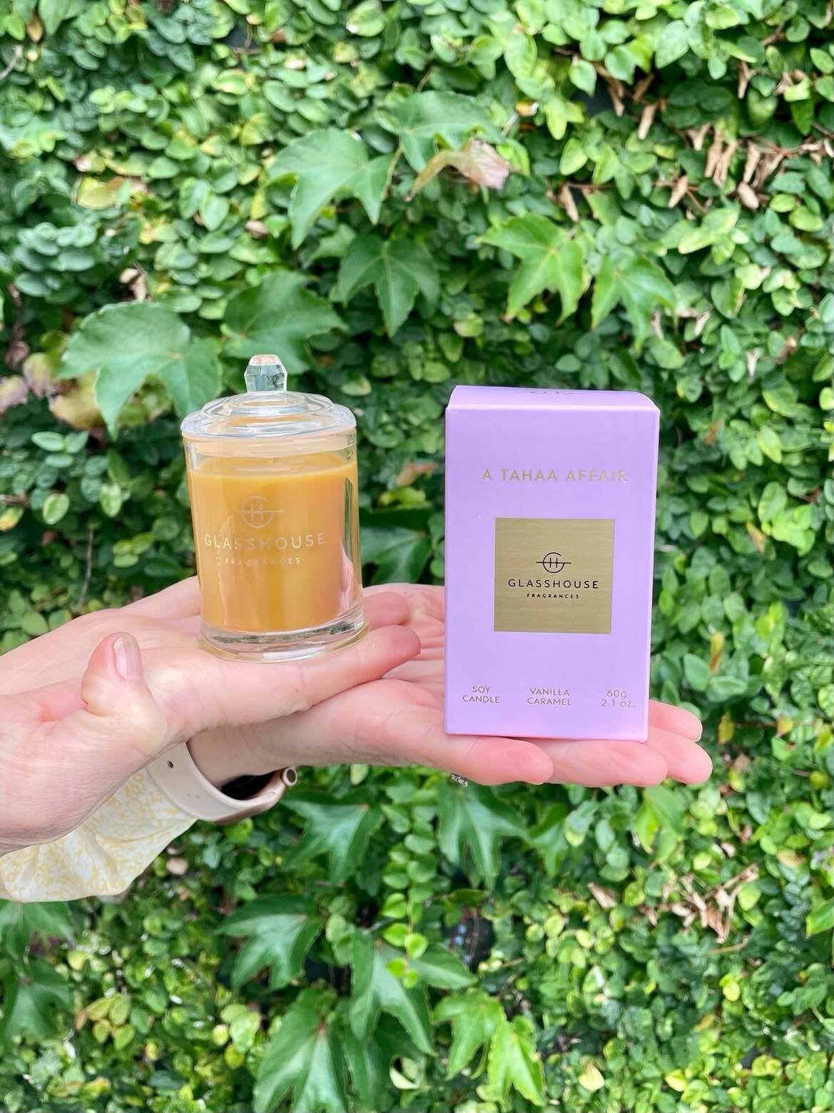 Glasshouse I A Tahaa Affair Candle I Next Day Delivery NZ