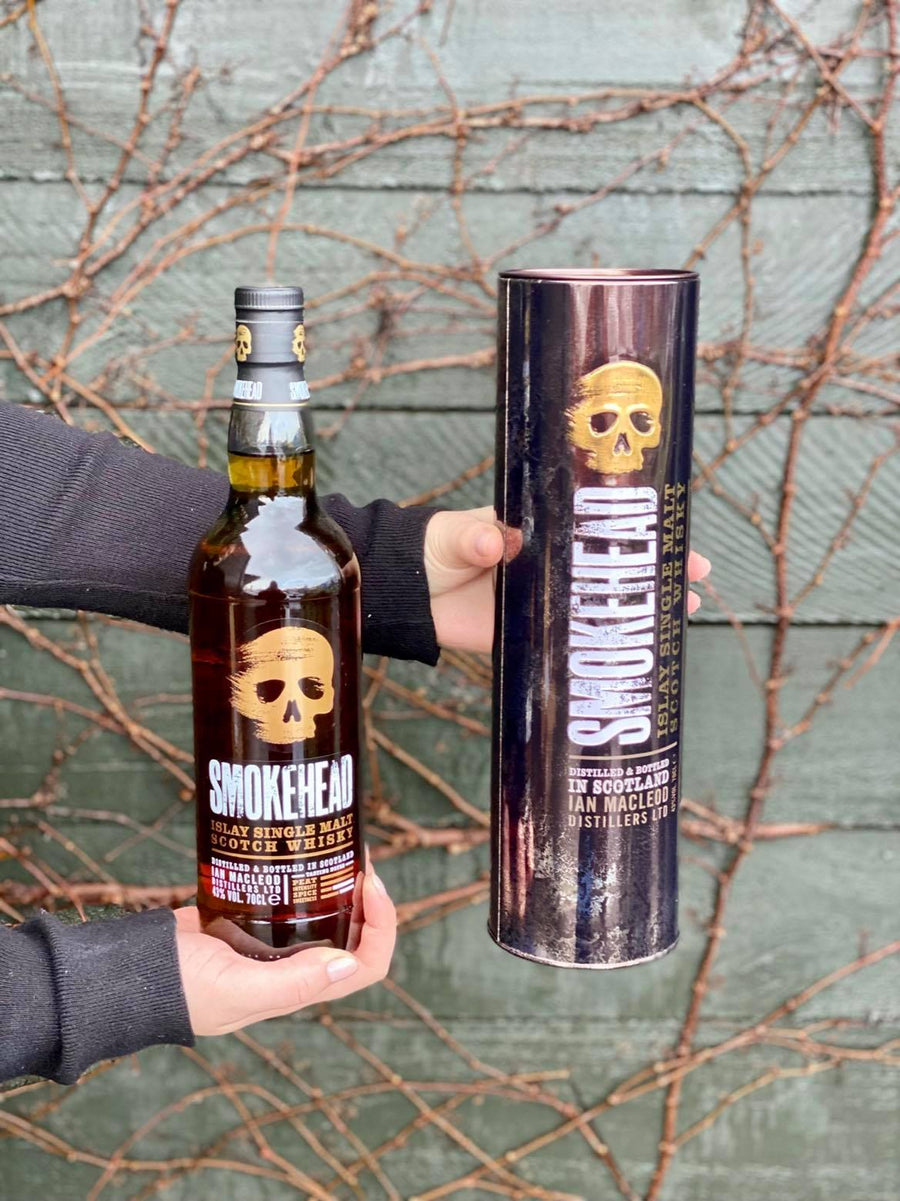 Smokehead Single Malt Whisky-Local NZ Florist -The Wild Rose | Nationwide delivery, Free for orders over $100 | Flower Delivery Auckland