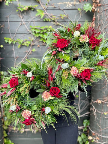 ANZAC Wreath-Local NZ Florist -The Wild Rose | Nationwide delivery, Free for orders over $100 | Flower Delivery Auckland