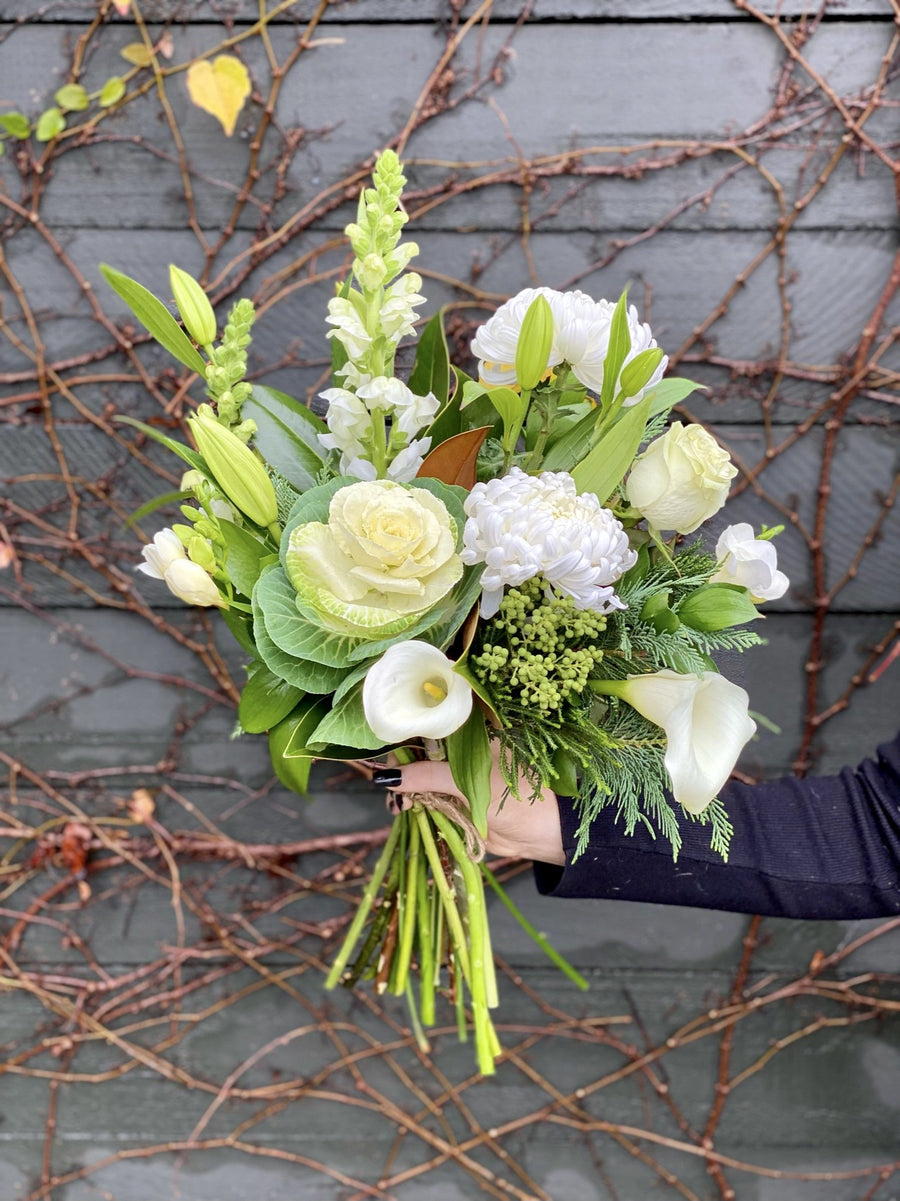 Big White-Local NZ Florist -The Wild Rose | Nationwide delivery, Free for orders over $100 | Flower Delivery Auckland