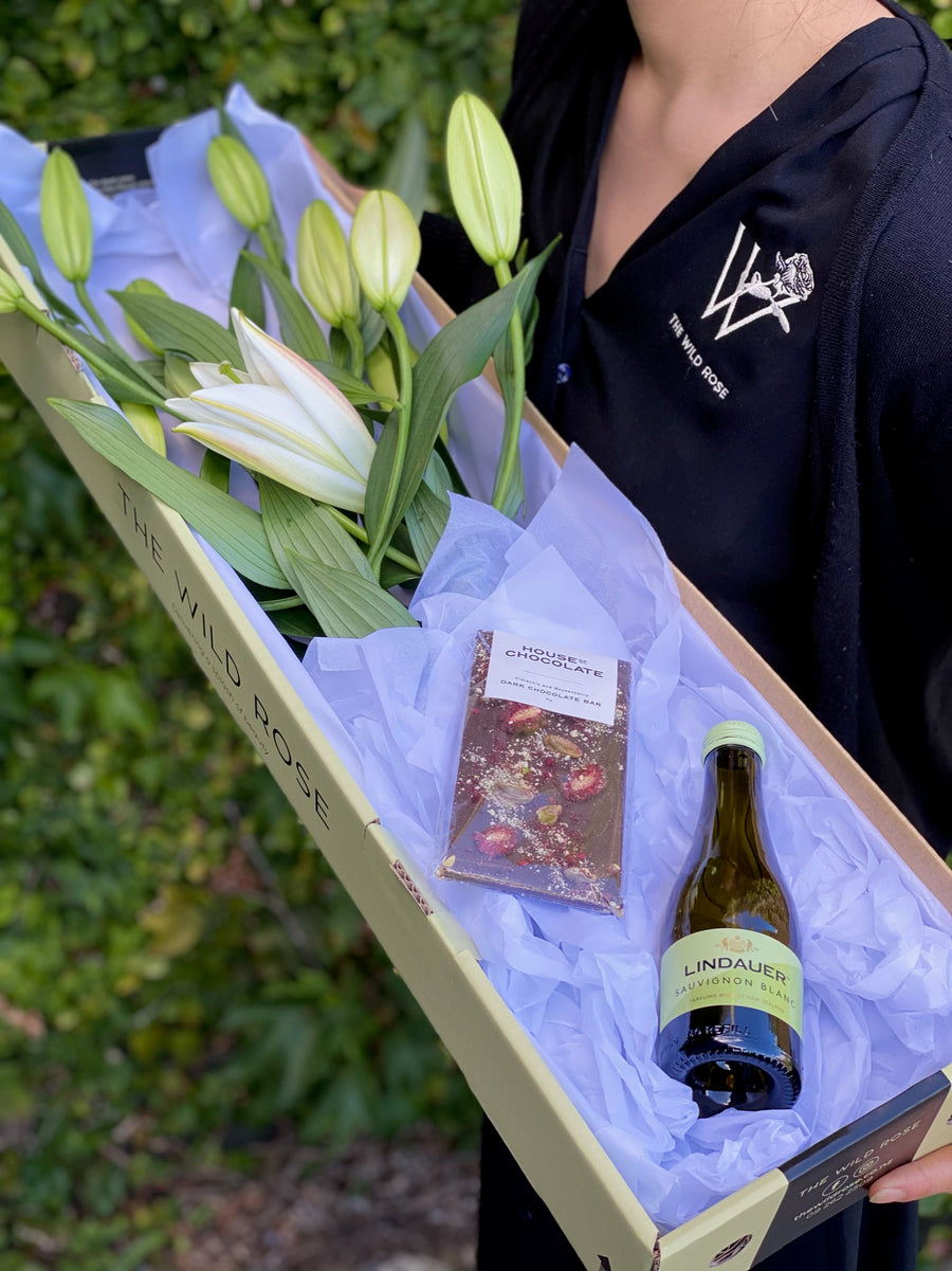 The Perfect Flower Gift Box-Local NZ Florist -The Wild Rose | Nationwide delivery, Free for orders over $100 | Flower Delivery Auckland