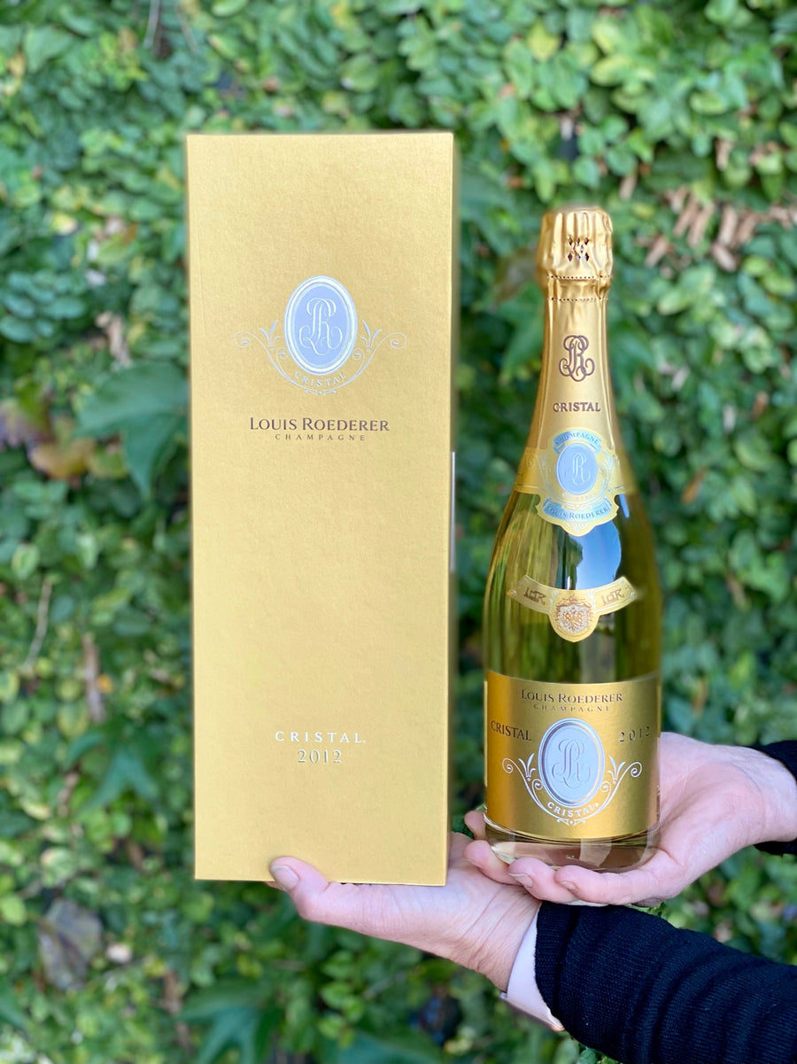 Louis Roederer Cristal Champagne-Local NZ Florist -The Wild Rose | Nationwide delivery, Free for orders over $100 | Flower Delivery Auckland