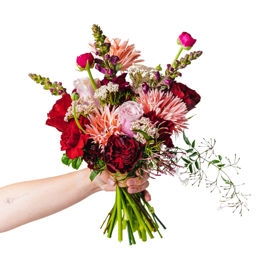 Bridesmaid Bouquet - New Romantic-Local NZ Florist -The Wild Rose | Nationwide delivery, Free for orders over $100 | Flower Delivery Auckland