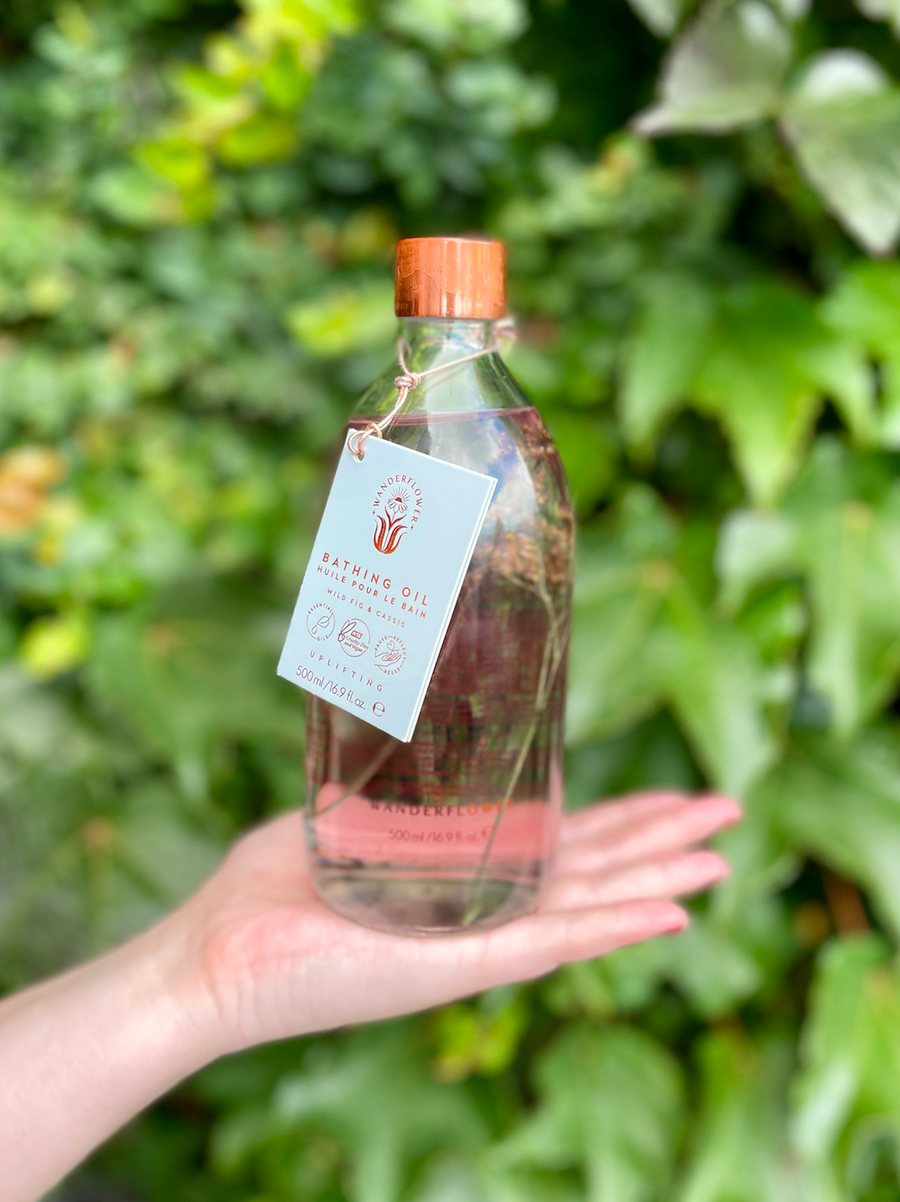 Wanderflower Bathing Oil 500ml-Local NZ Florist -The Wild Rose | Nationwide delivery, Free for orders over $100 | Flower Delivery Auckland