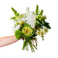 Bridal Bouquet - Pure Elegance-Local NZ Florist -The Wild Rose | Nationwide delivery, Free for orders over $100 | Flower Delivery Auckland