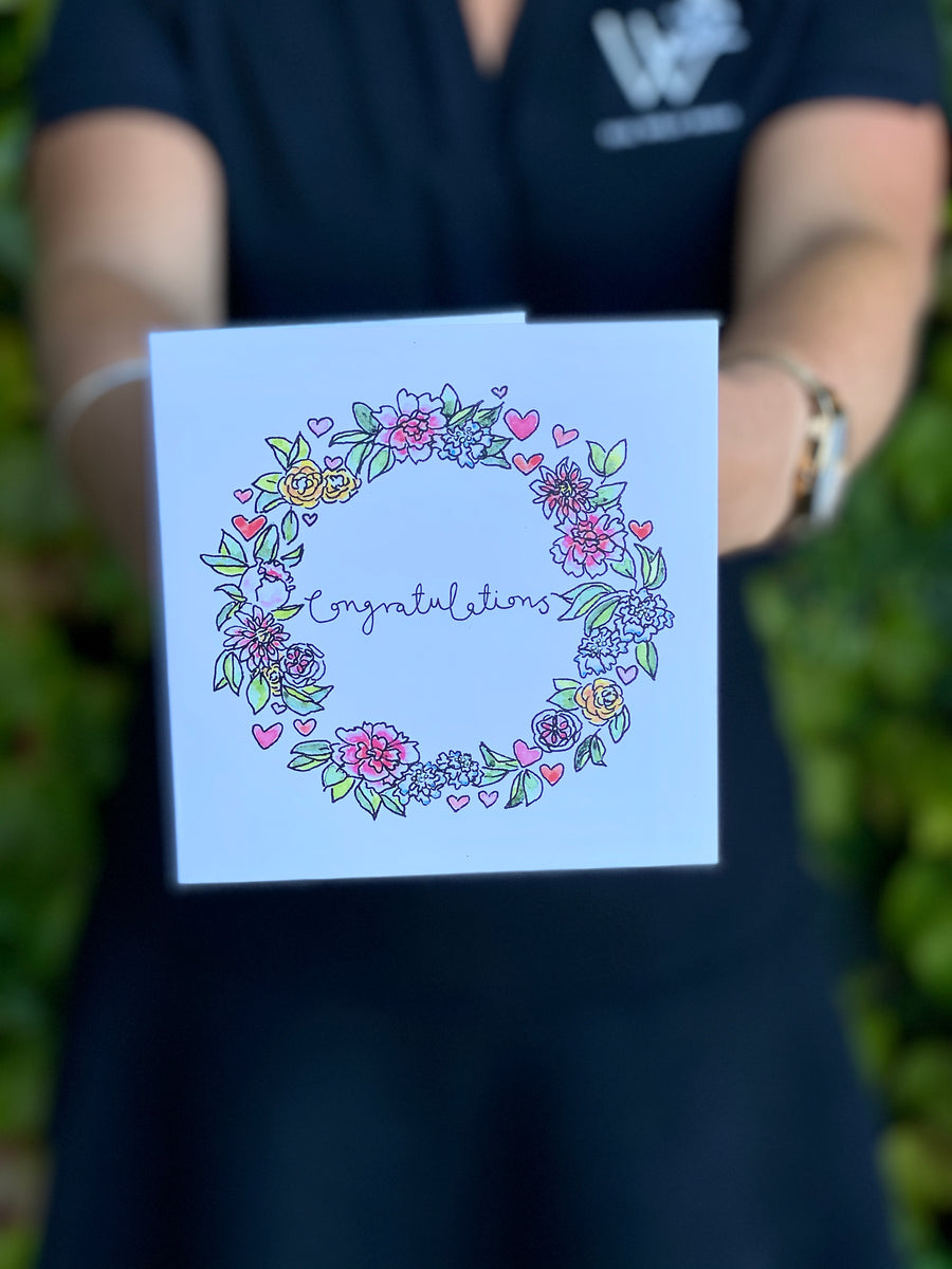 Greeting Cards-Local NZ Florist -The Wild Rose | Nationwide delivery, Free for orders over $100 | Flower Delivery Auckland